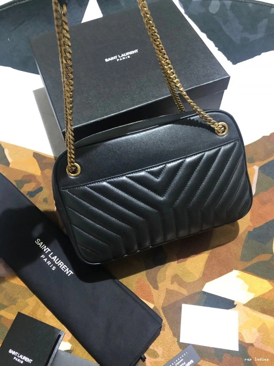 Repladies REP LEATHER Y-QUILTED SMOOTH IN CAMERA JOAN YSL BAG 0825